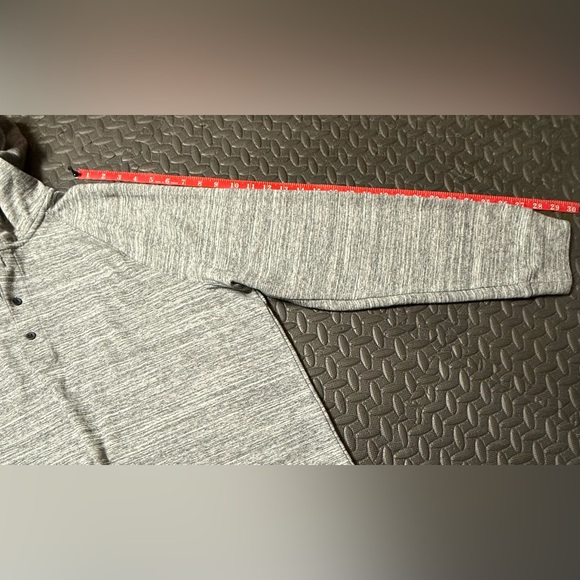 Marc Anthony Men’s Heathered Gray Hooded Sweatshirt Slim Fit XXL - Picture 7 of 9